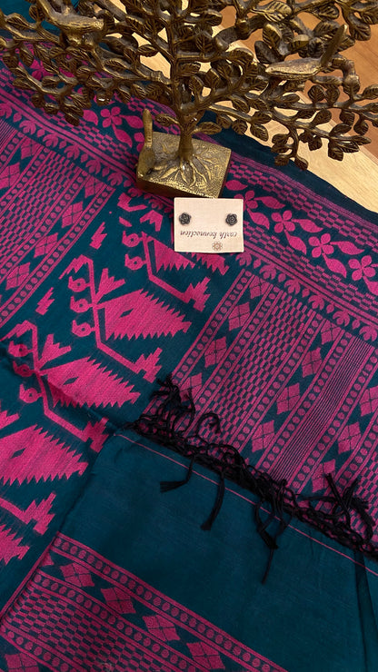 SOFT BENGAL COTTON JAMDANI SAREE