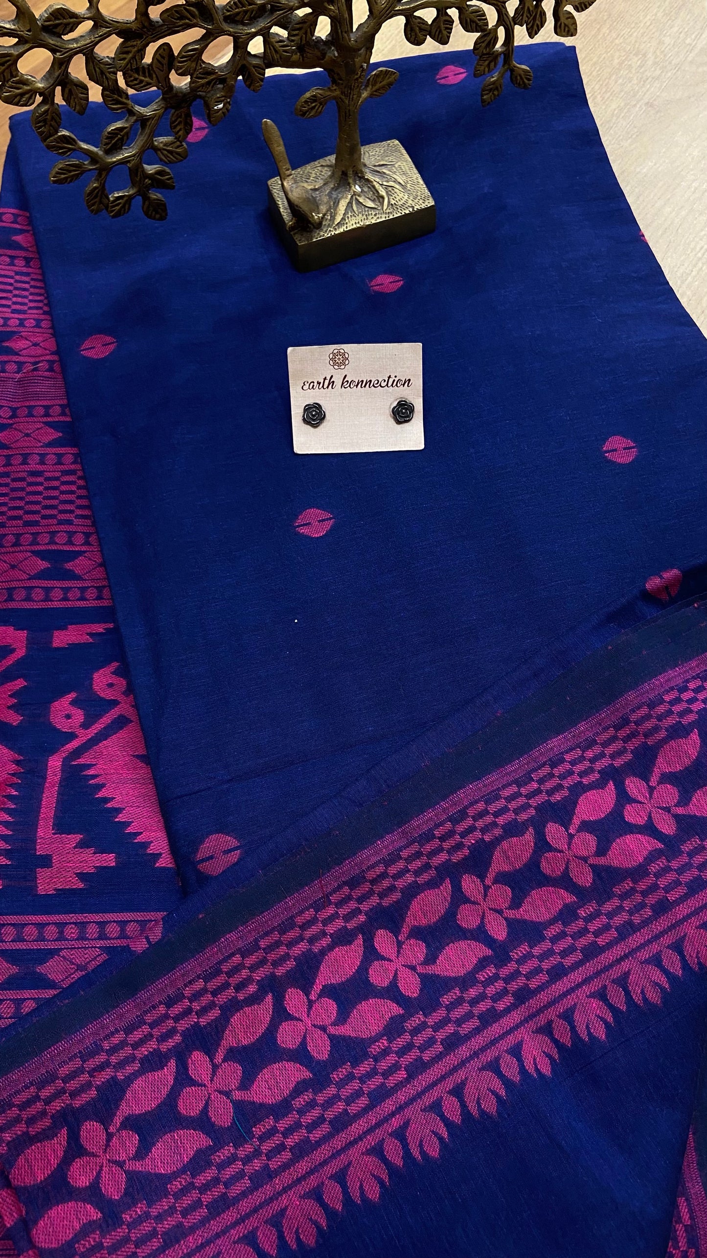 SOFT BENGAL COTTON JAMDANI SAREE