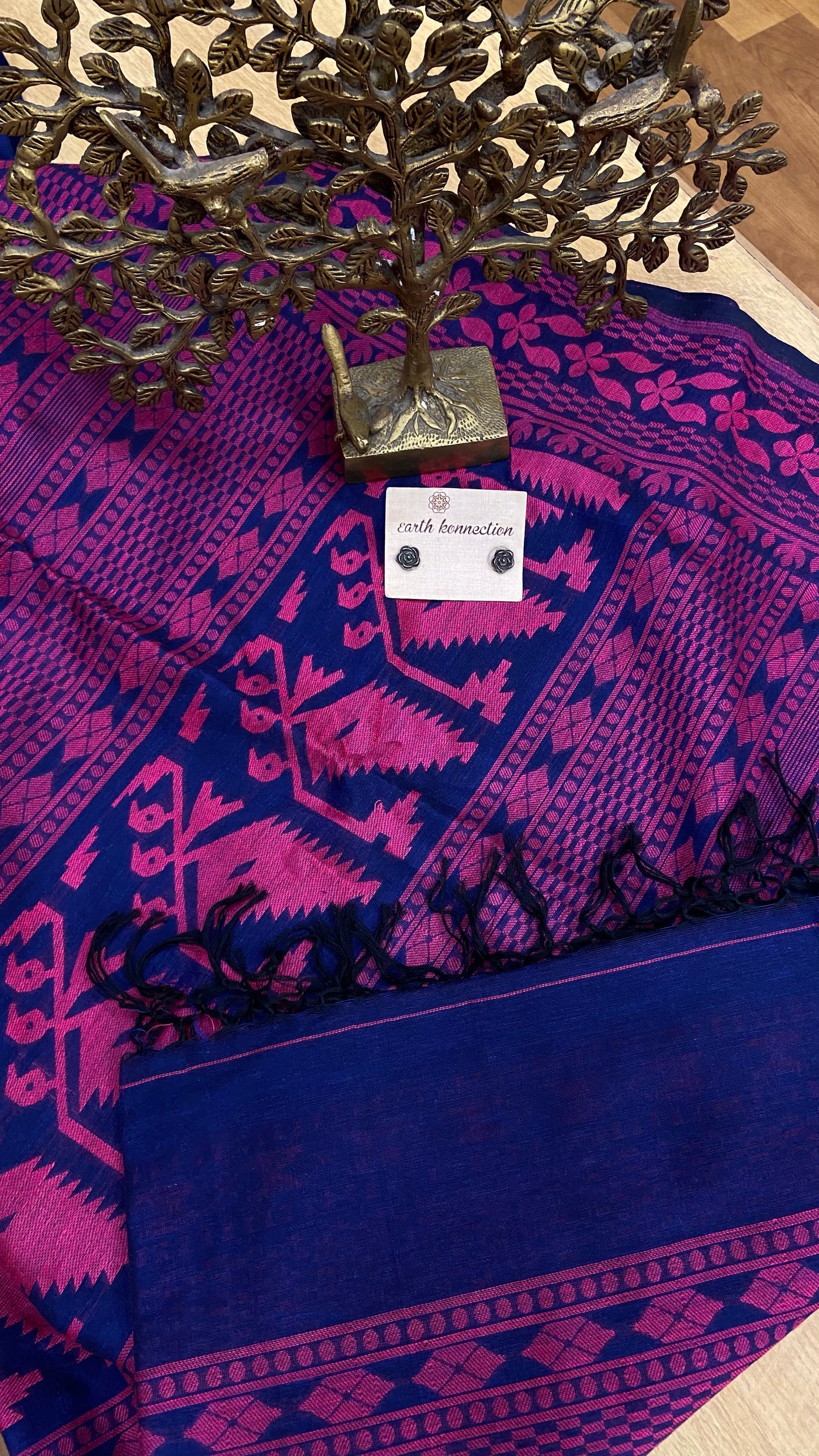 SOFT BENGAL COTTON JAMDANI SAREE