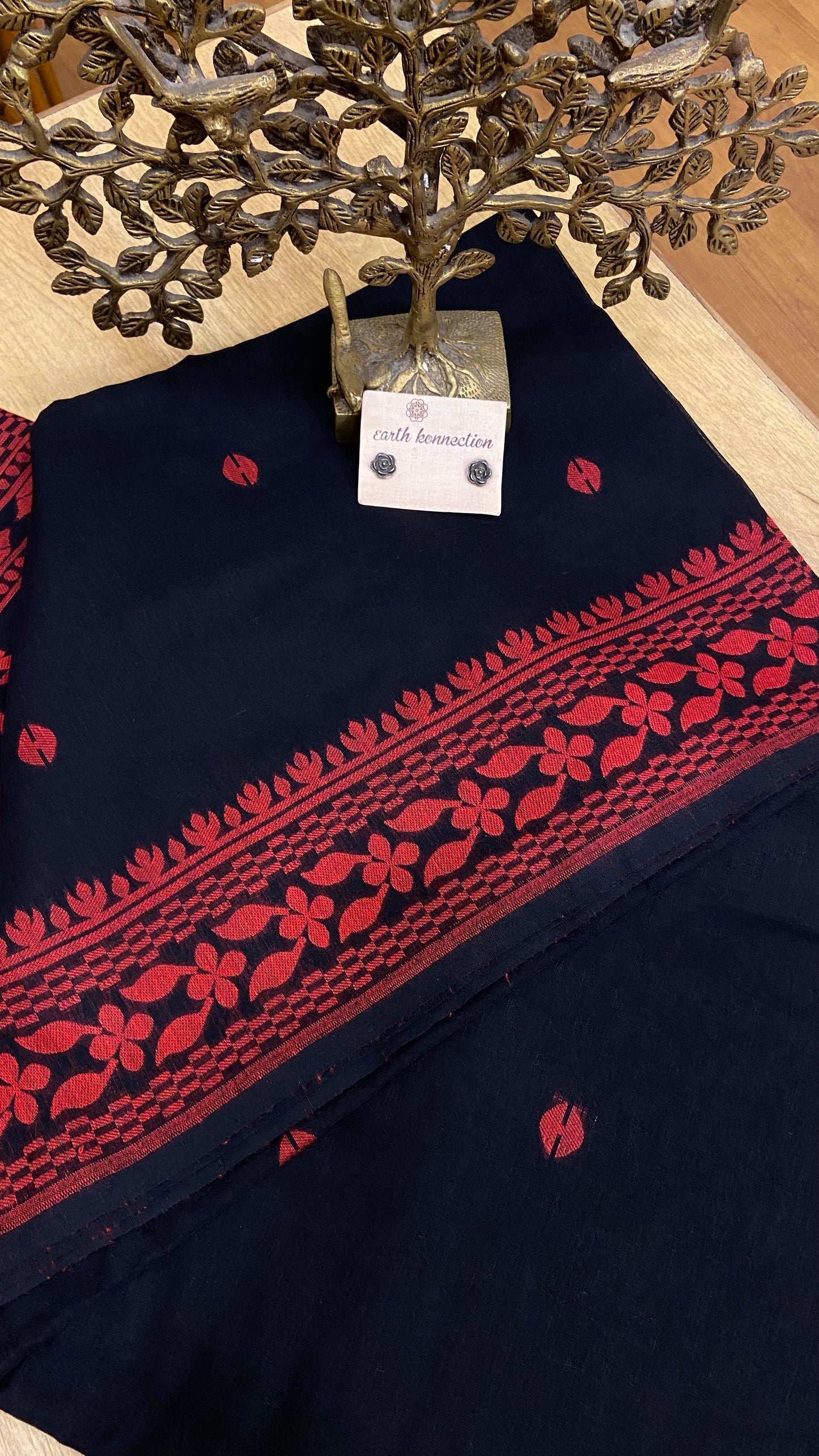 SOFT BENGAL COTTON JAMDANI SAREE