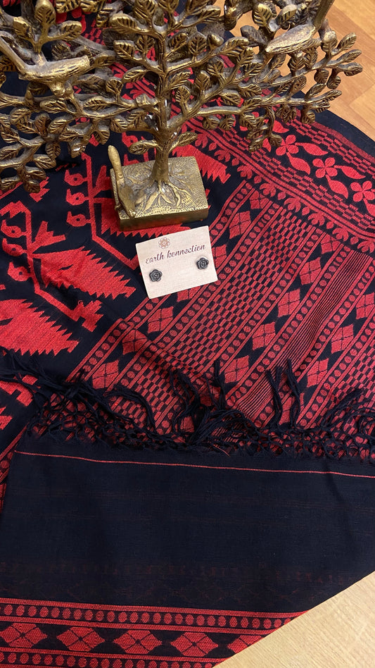 SOFT BENGAL COTTON JAMDANI SAREE