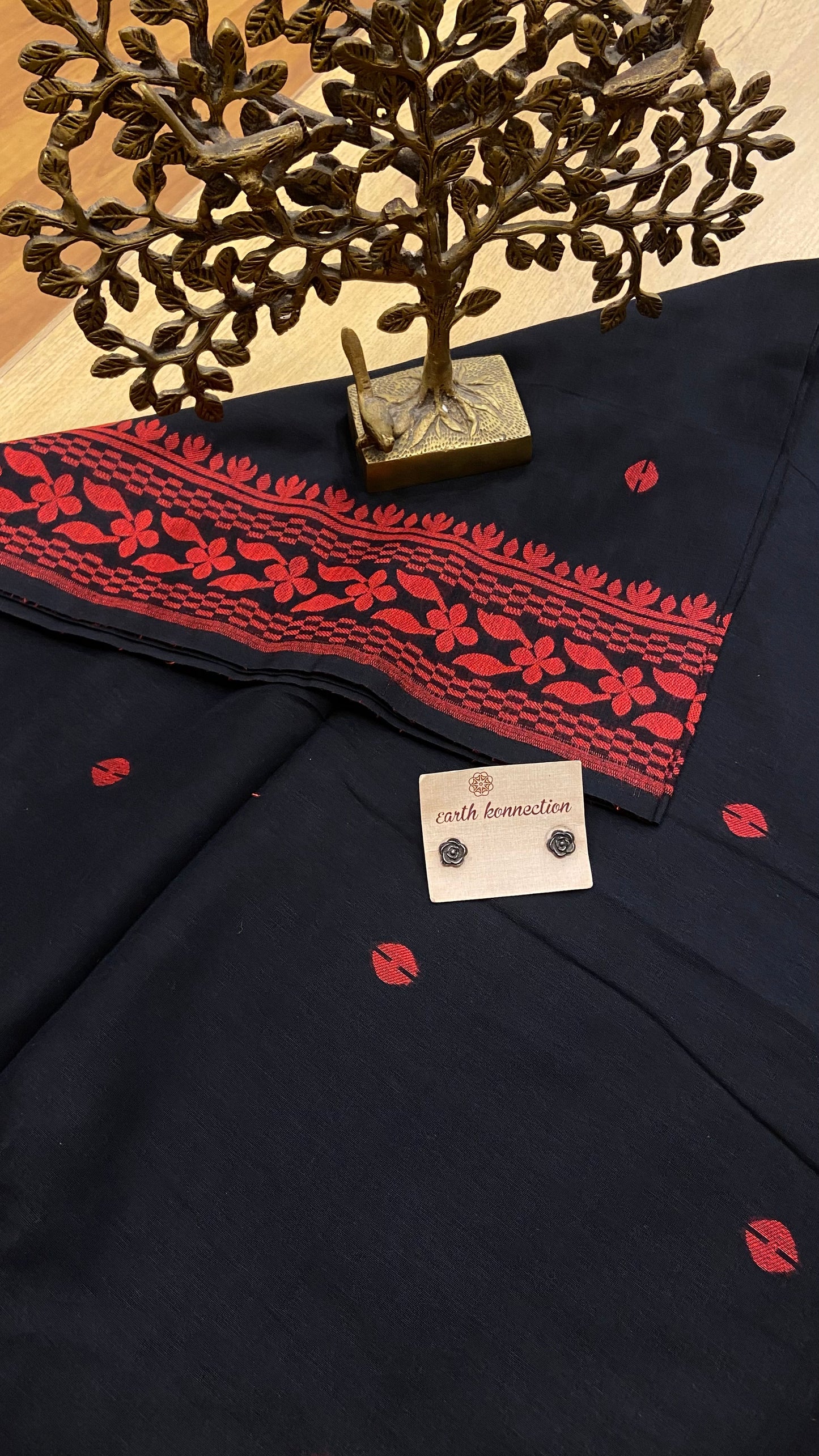 SOFT BENGAL COTTON JAMDANI SAREE