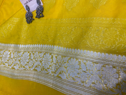 Brocade Cotton Silk Banarasi