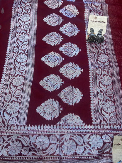 Brocade Cotton Silk Banarasi