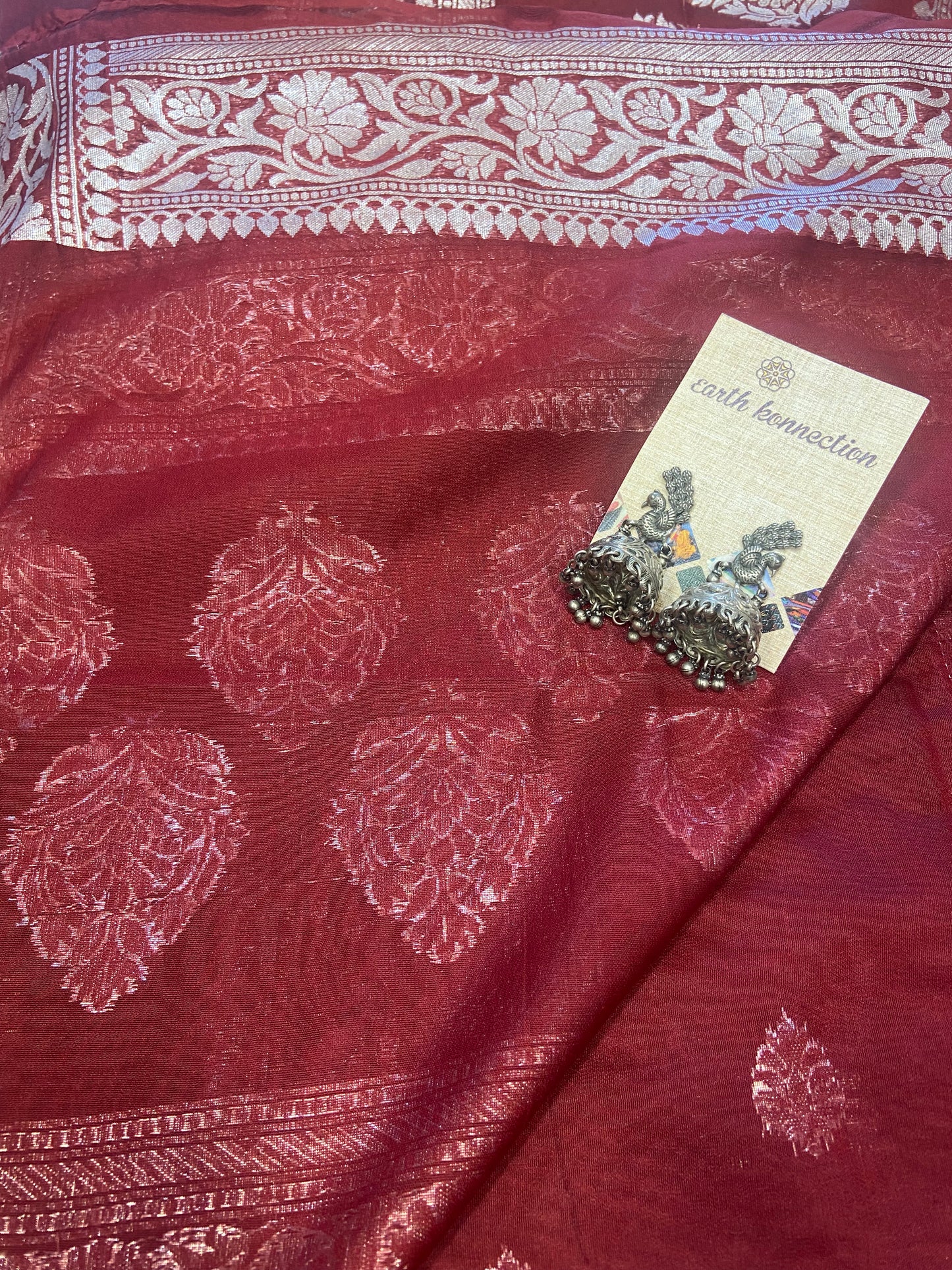 Brocade Cotton Silk Banarasi