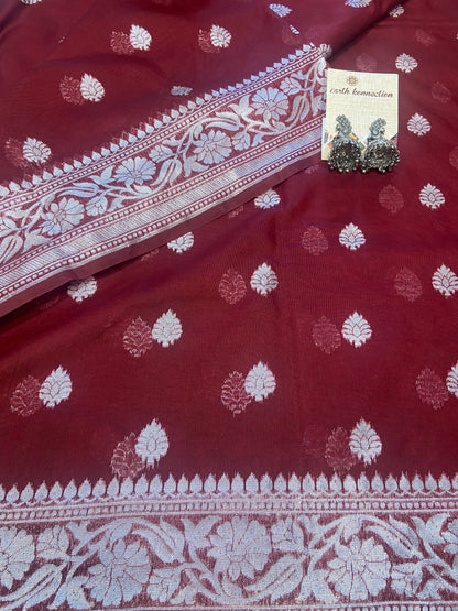 Brocade Cotton Silk Banarasi