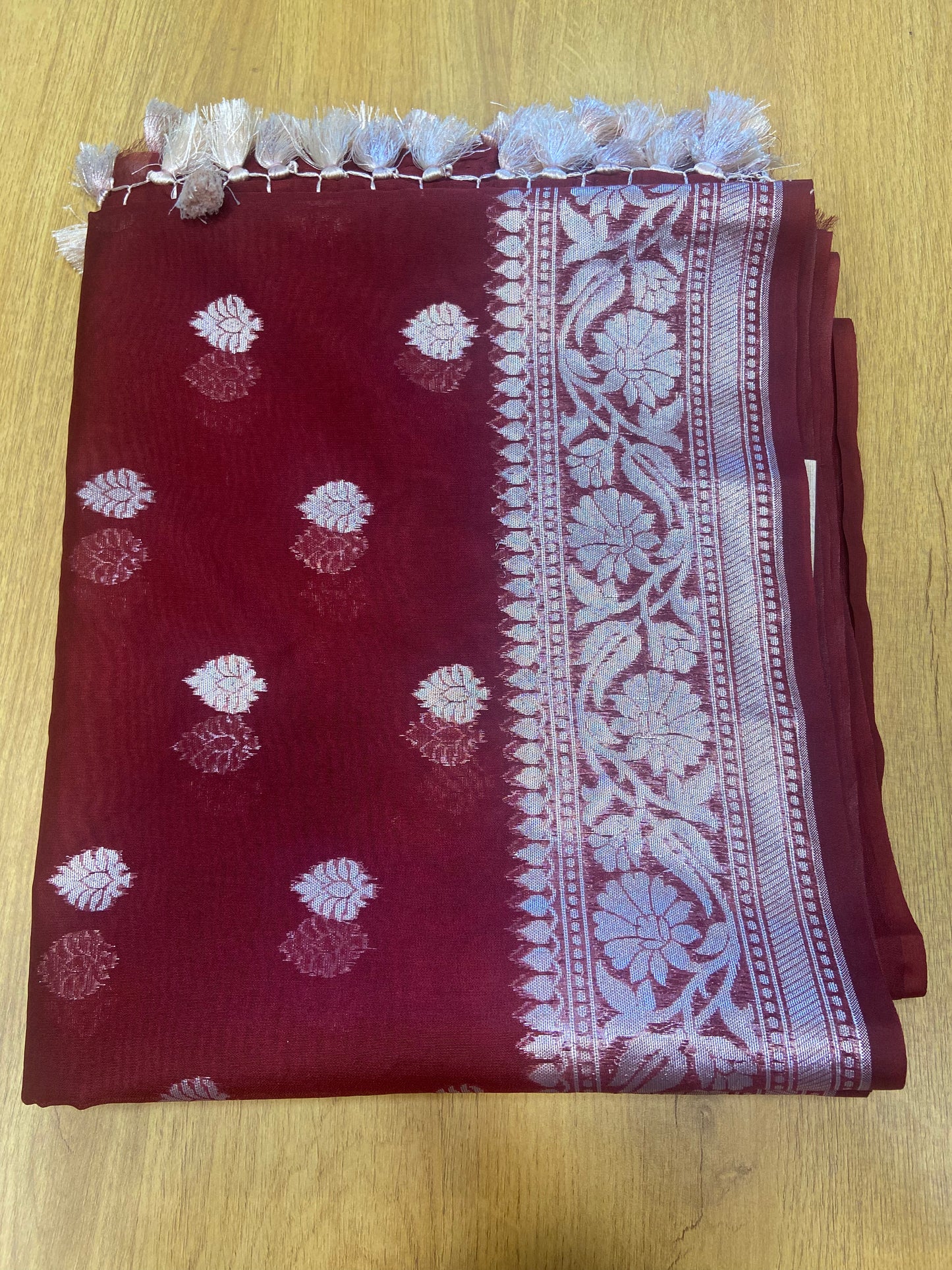 Brocade Cotton Silk Banarasi