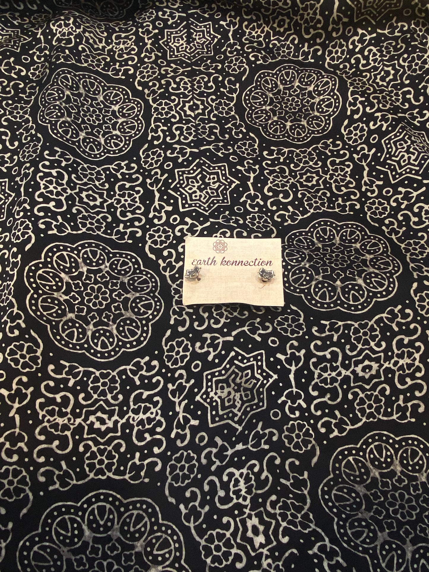 Pure Modal Ajrak Silk Saree