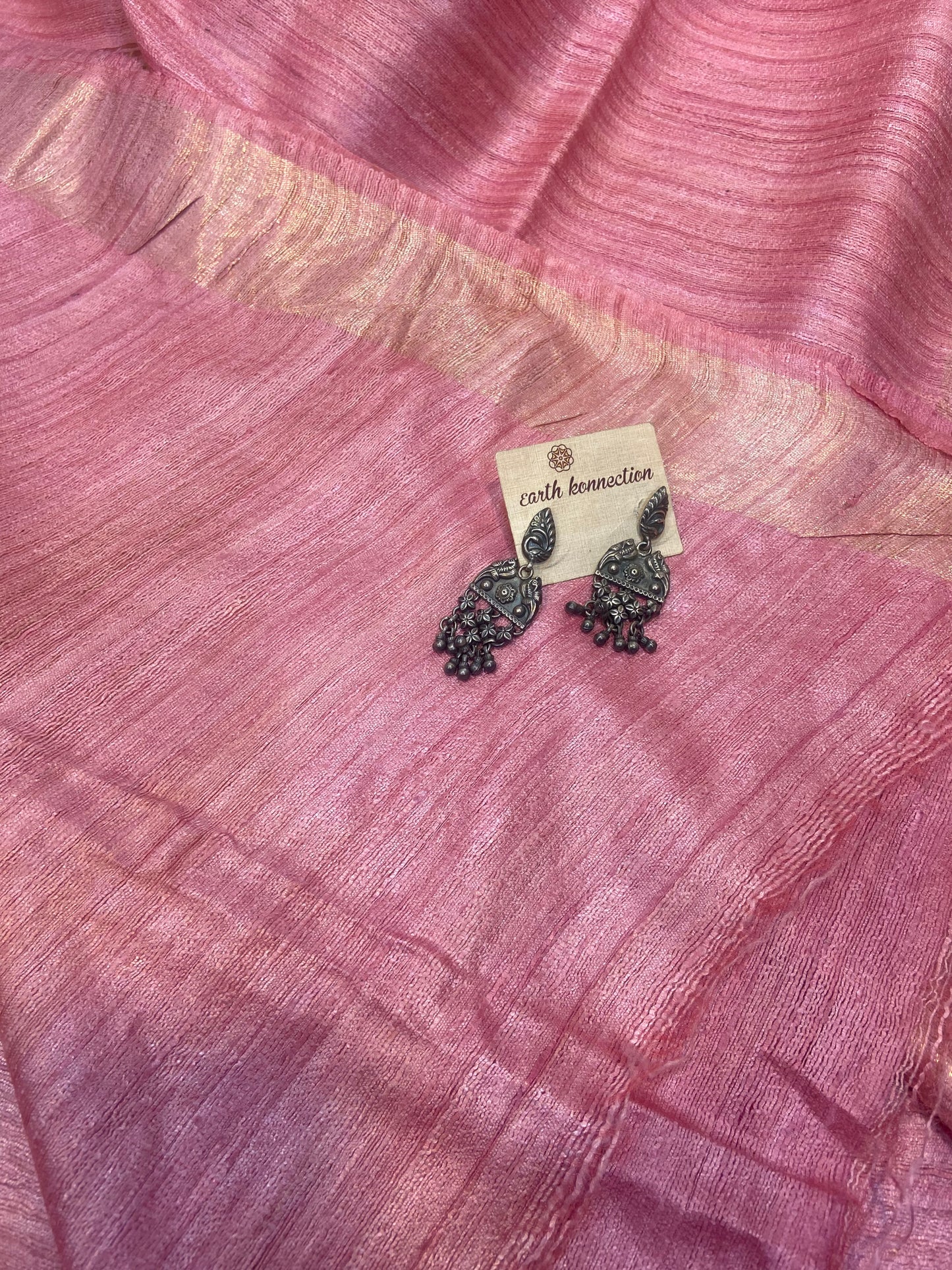 Pure Tussar Silk saree