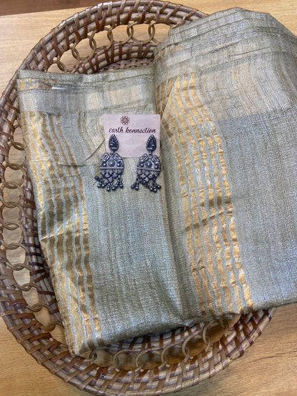 Pure Tussar Silk saree