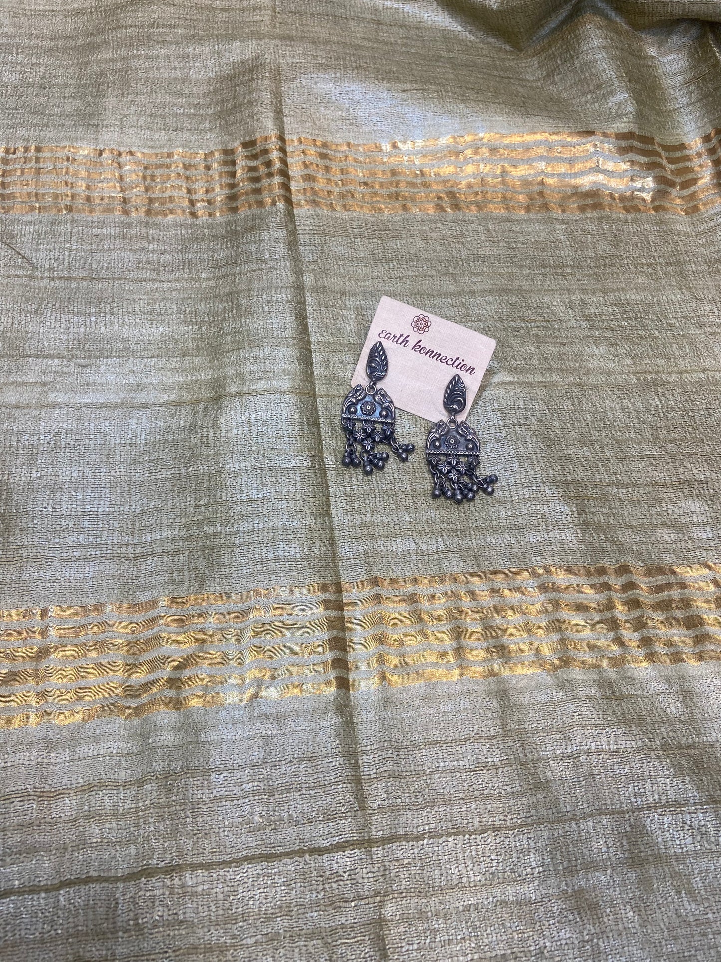 Pure Tussar Silk saree