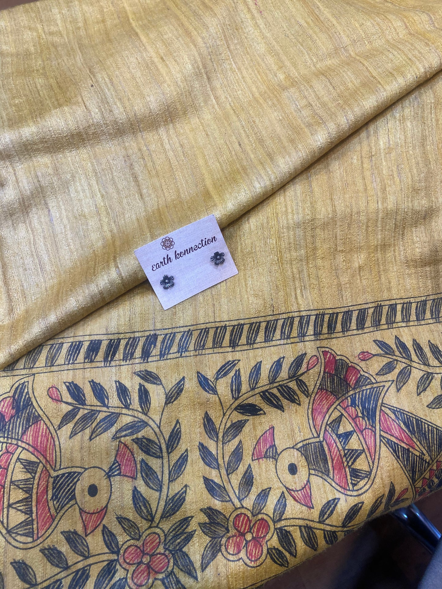 Pure Tussar Silk saree