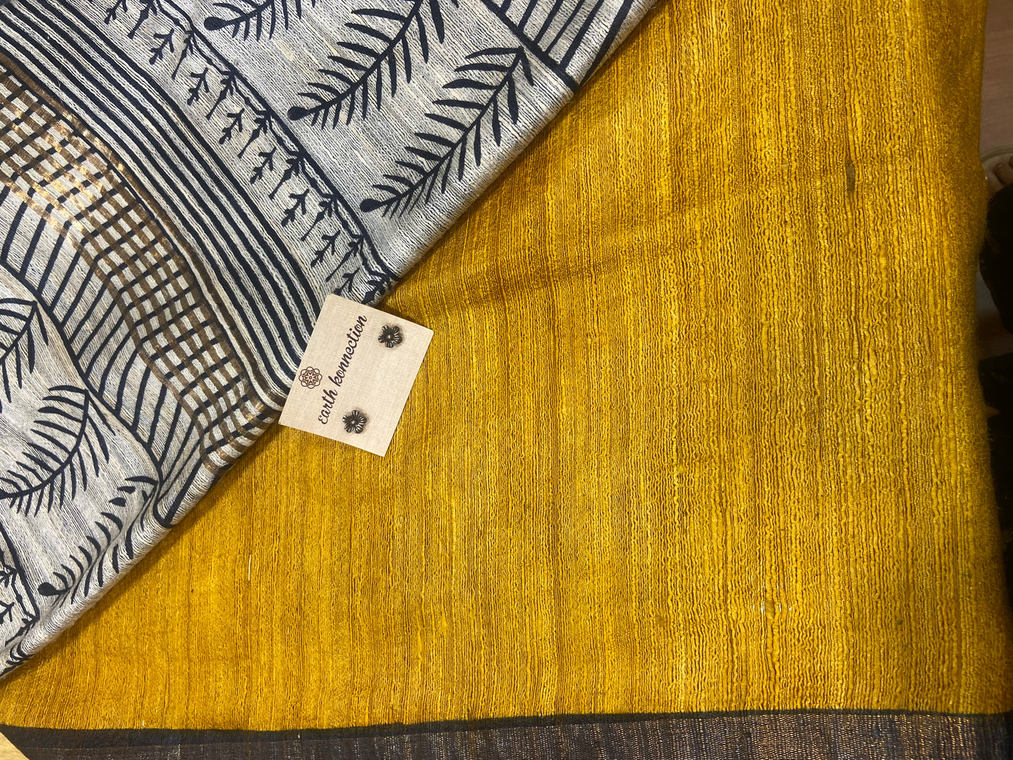 Pure Tussar Silk saree