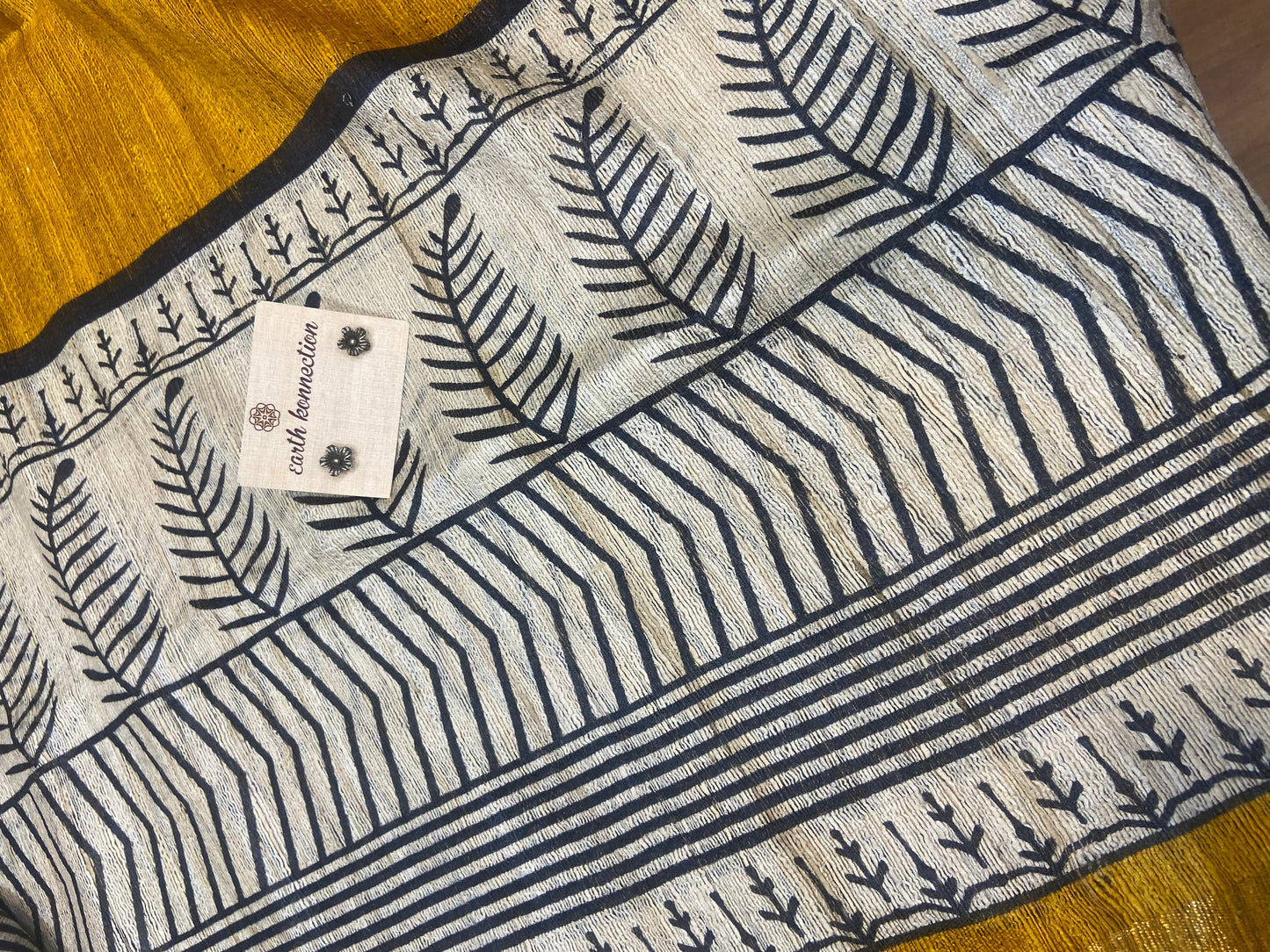 Pure Tussar Silk saree