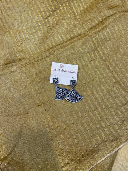 Linen tissue Silk saree