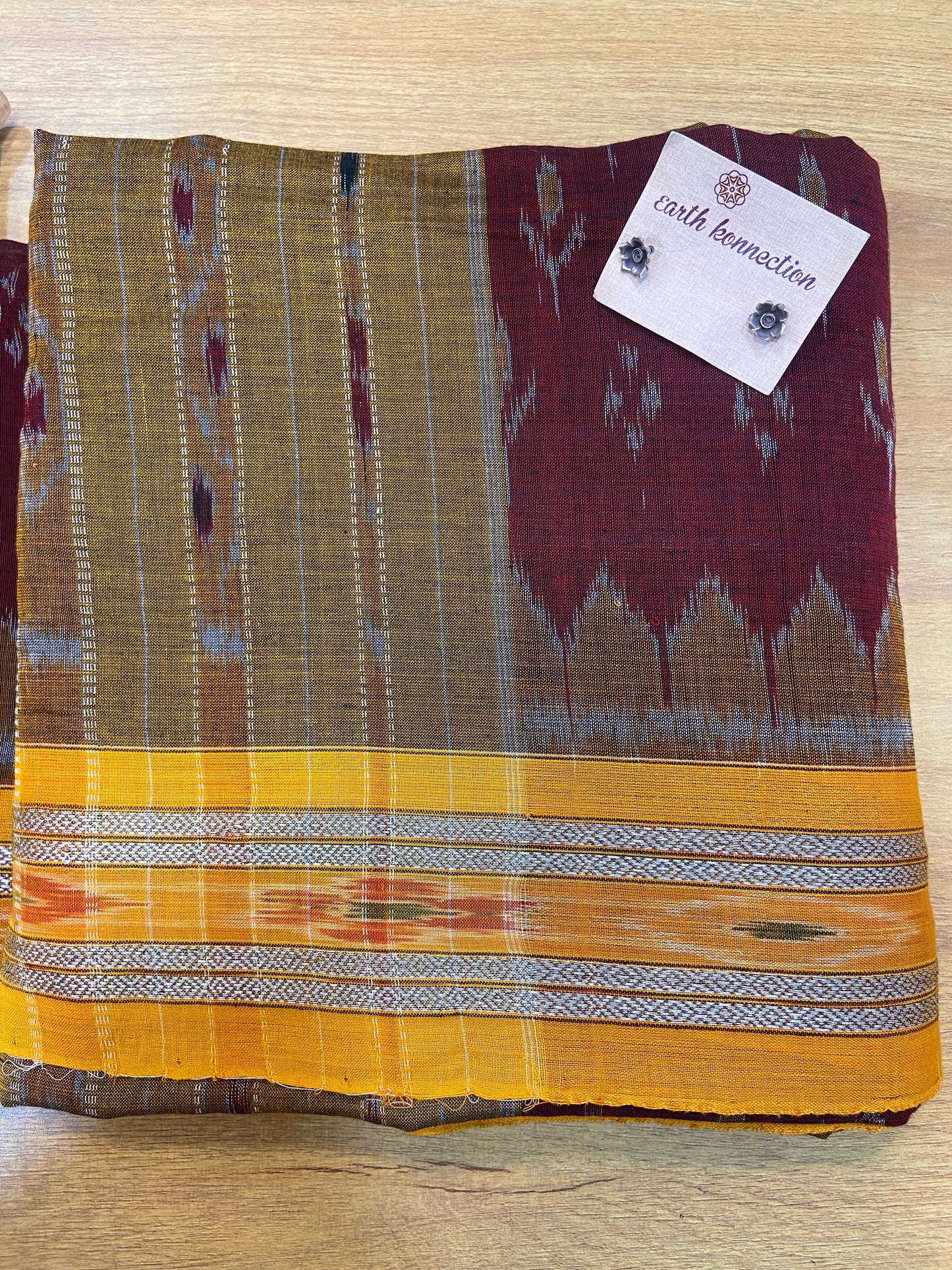 Sambhal puri Ikat cotton saree