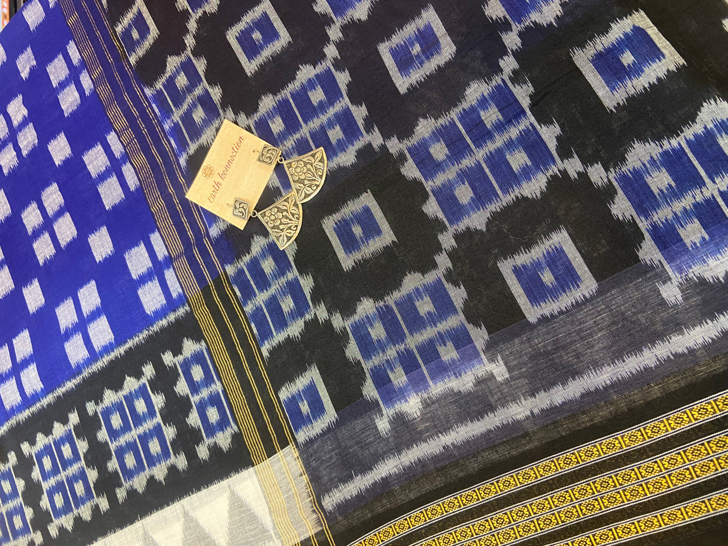 Sambhal puri Ikat cotton saree