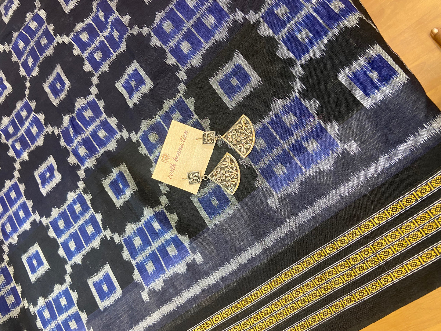 Sambhal puri Ikat cotton saree