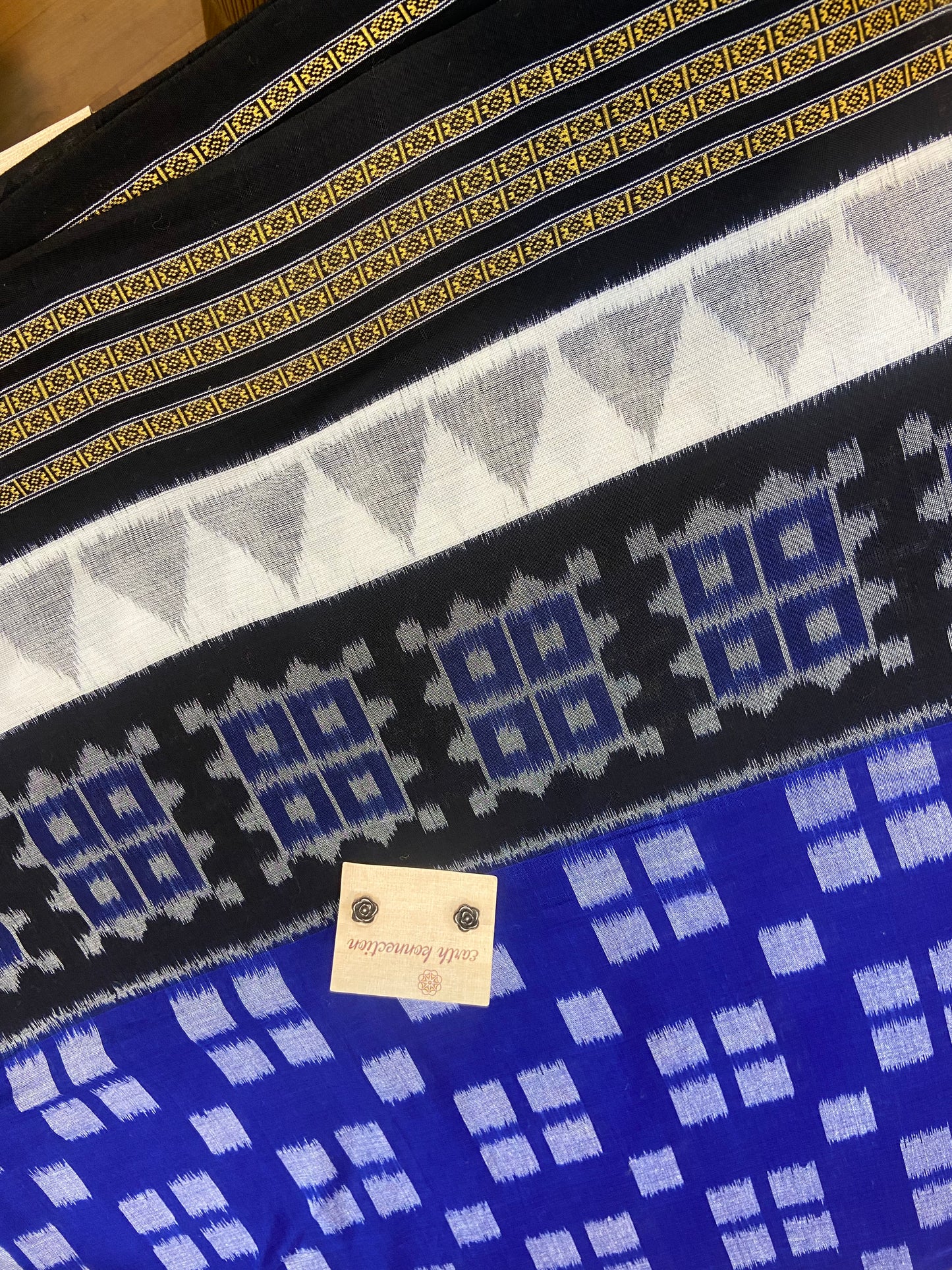 Sambhal puri Ikat cotton saree