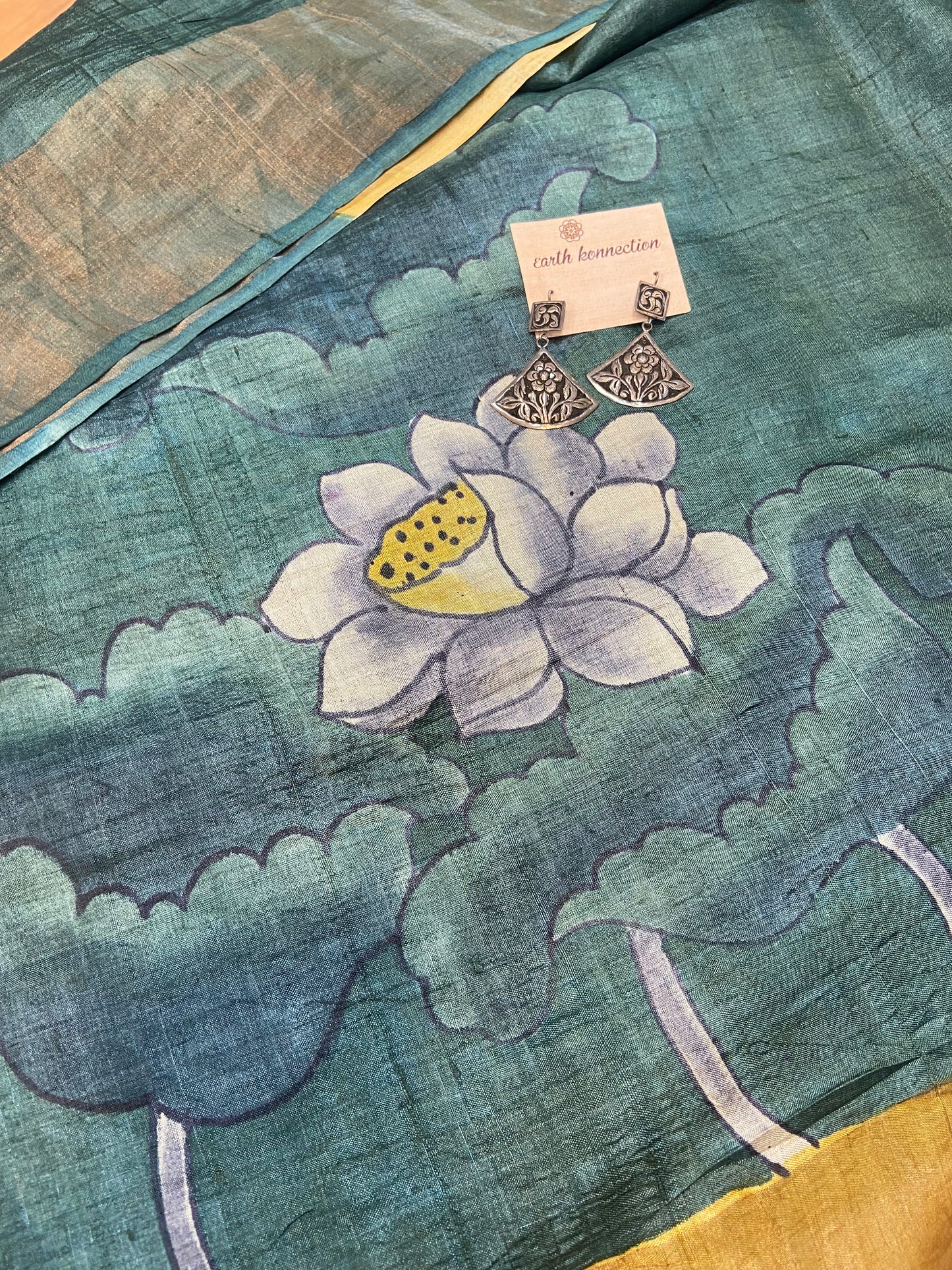 Pure Tussar Silk saree