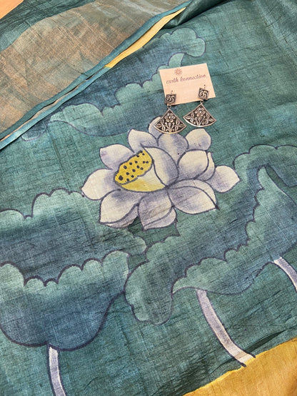 Pure Tussar Silk saree