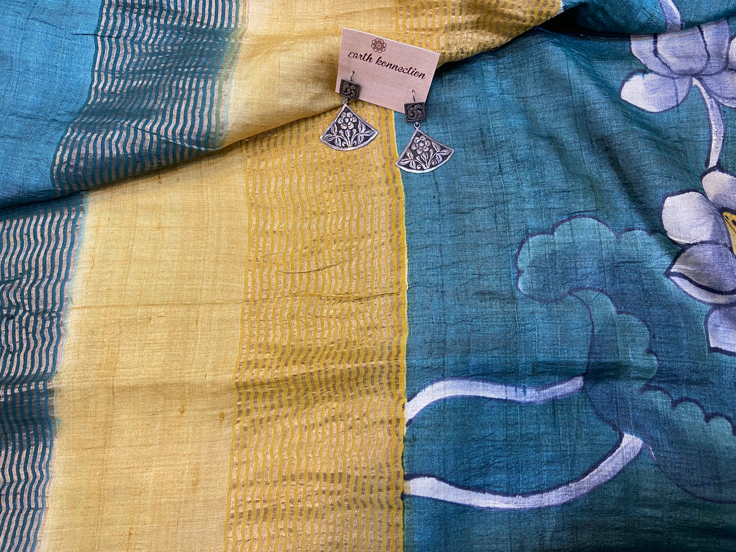 Pure Tussar Silk saree