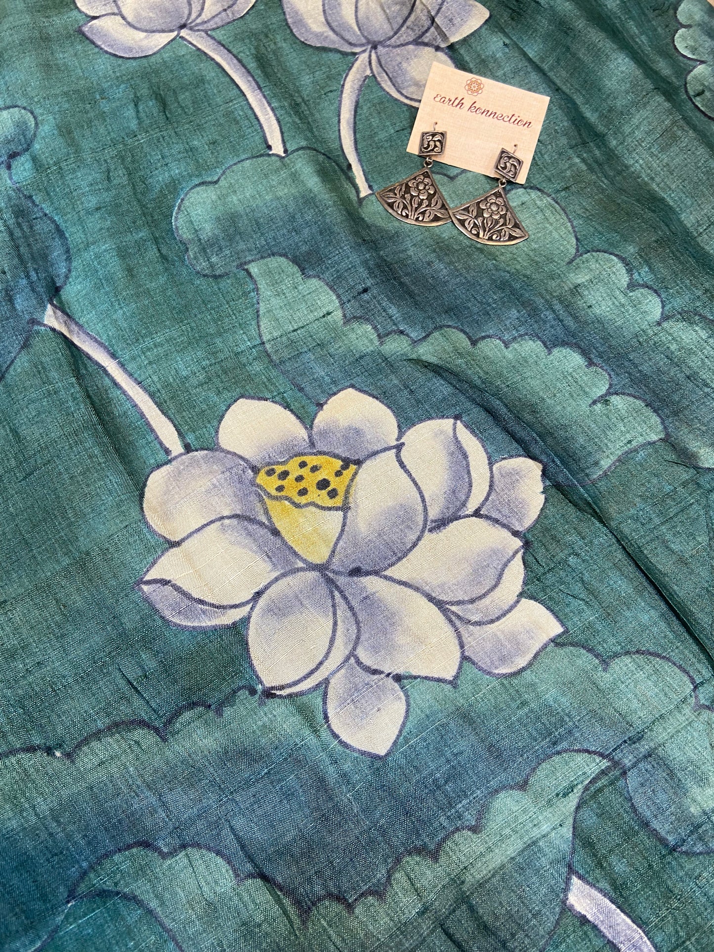 Pure Tussar Silk saree