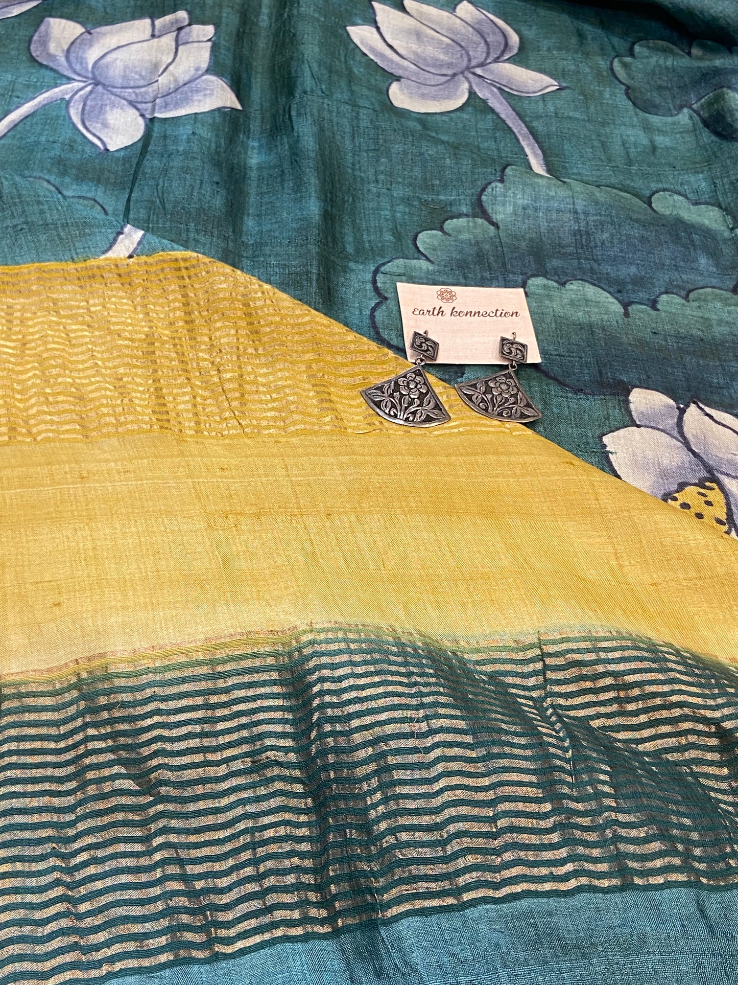 Pure Tussar Silk saree