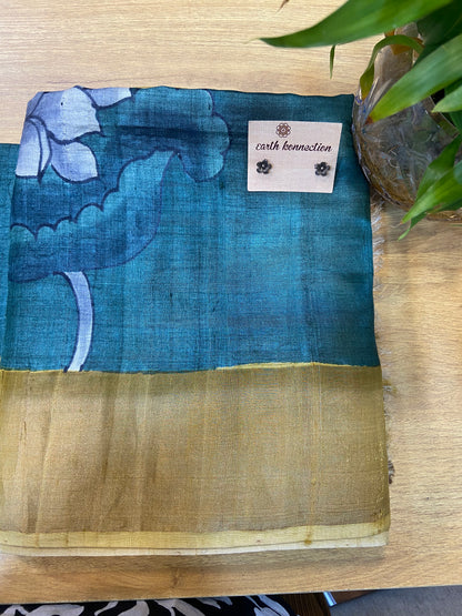 Pure Tussar Silk saree