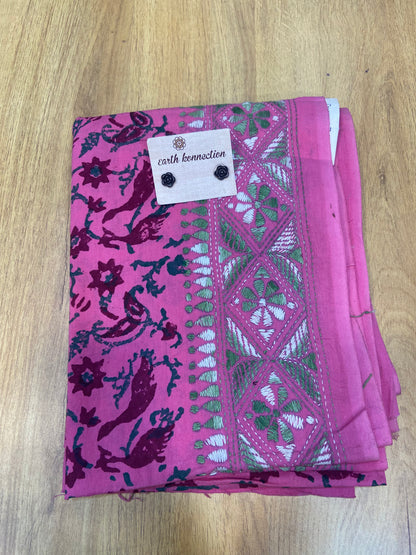 Kantha printed Dupatta