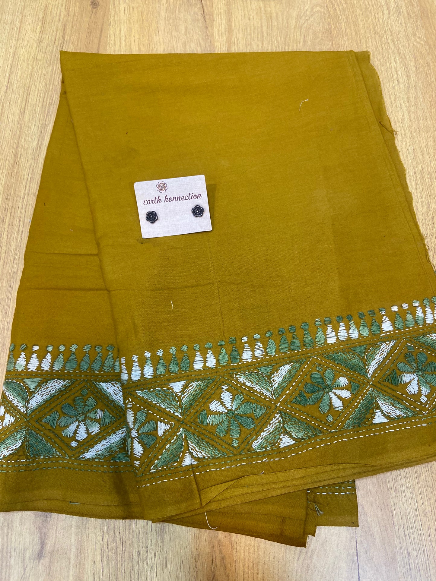 Kantha Work Dupatta