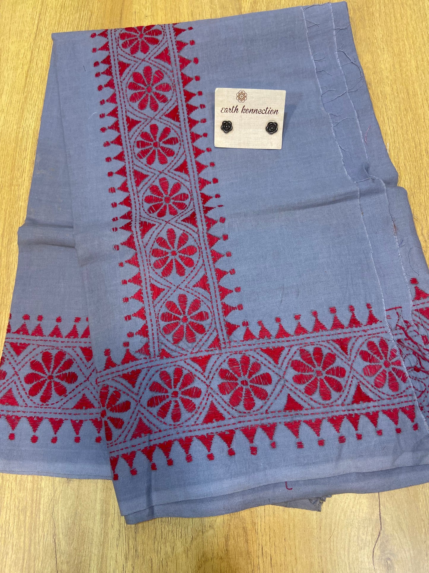Kantha Work Dupatta