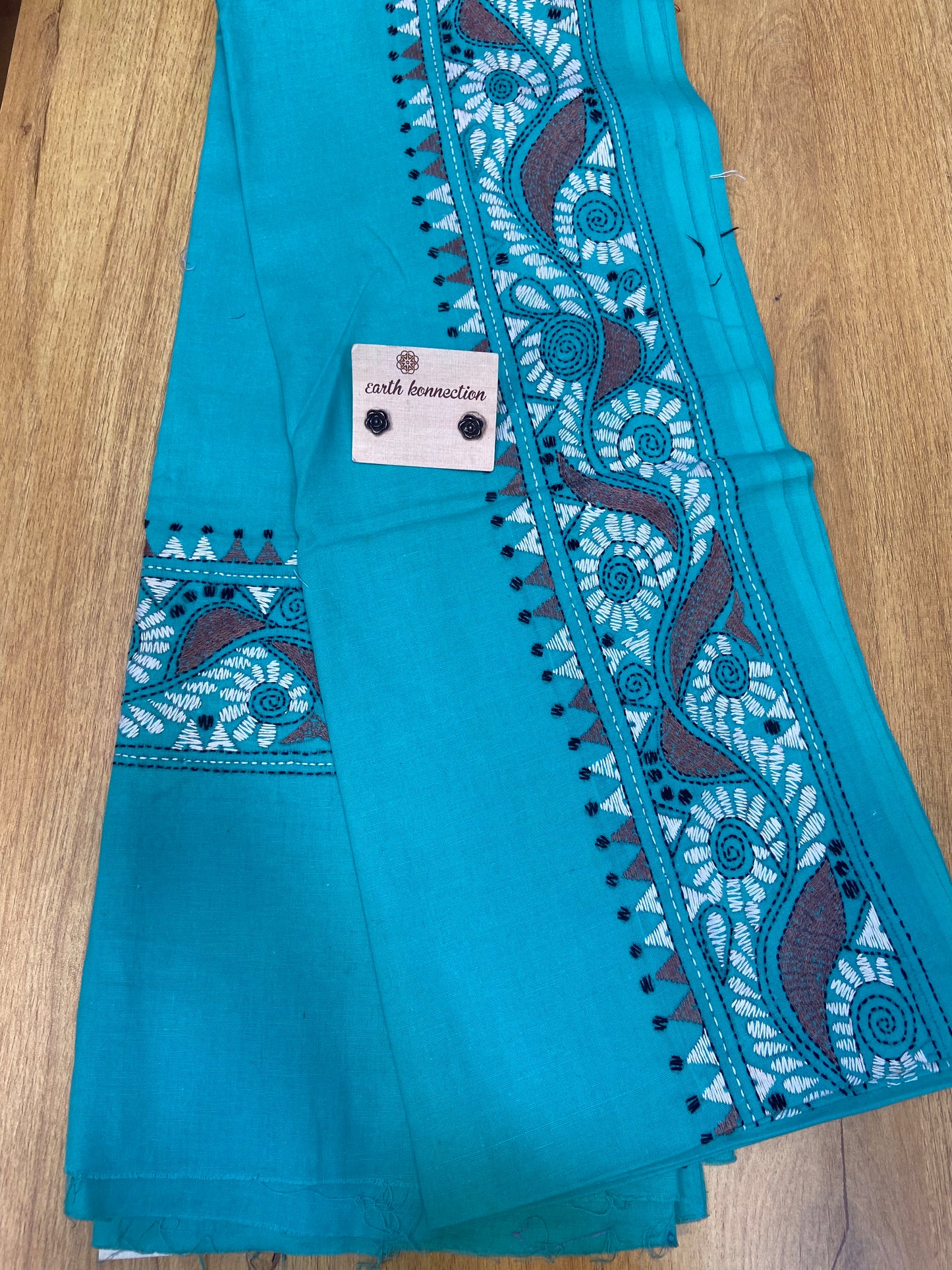 Kantha Work Dupatta