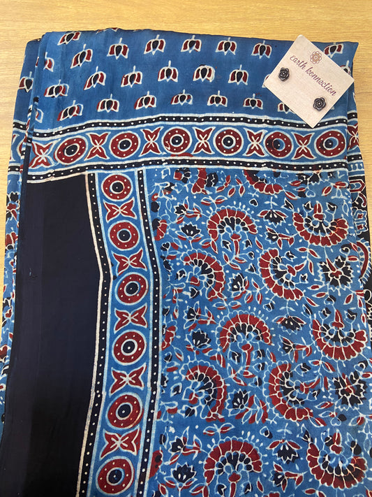 Modal Ajrakh silk Dupatta