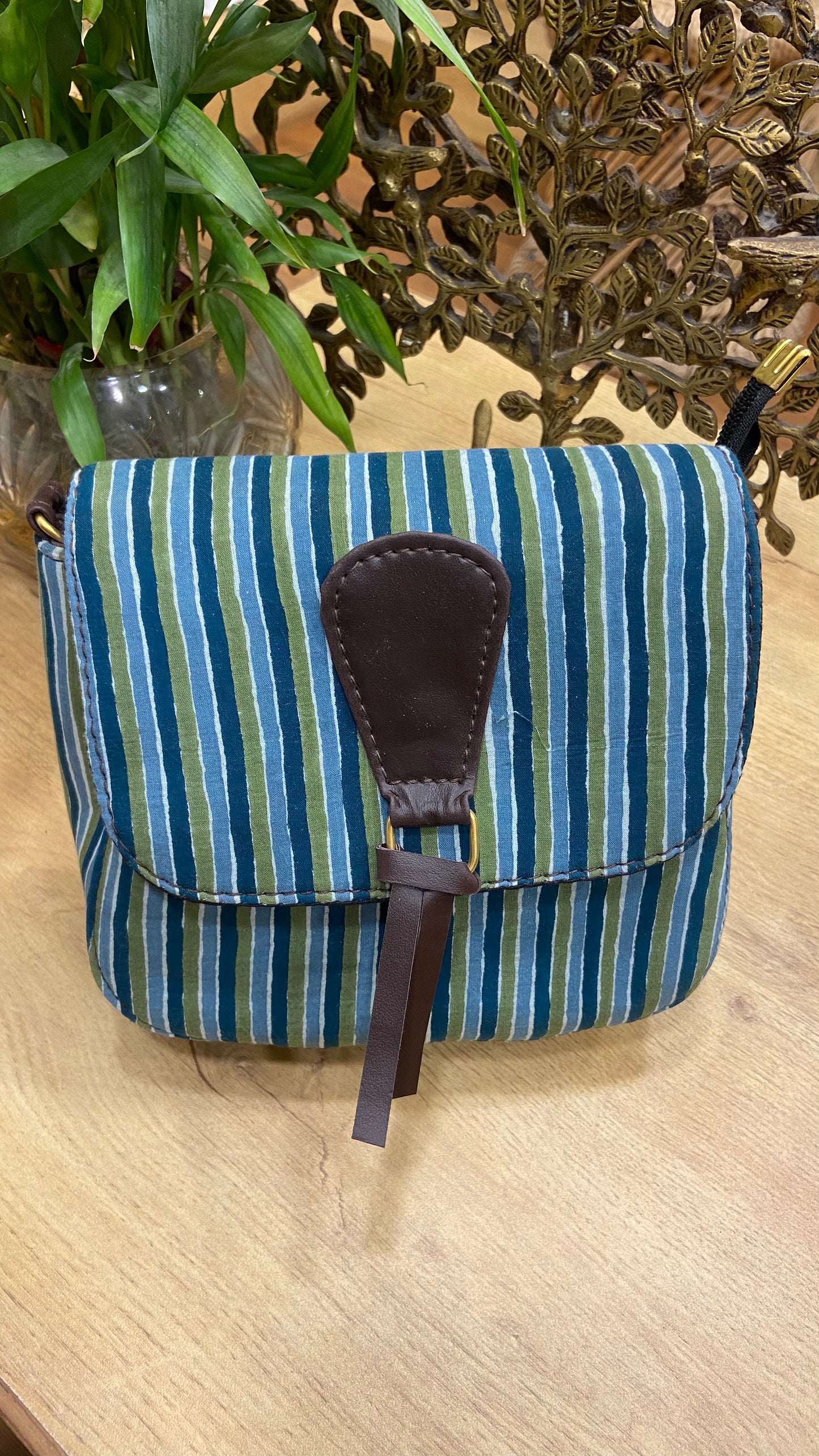 Hand Block Printed Sling Bag