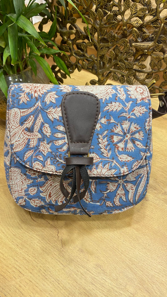 Hand Block Printed Sling Bag