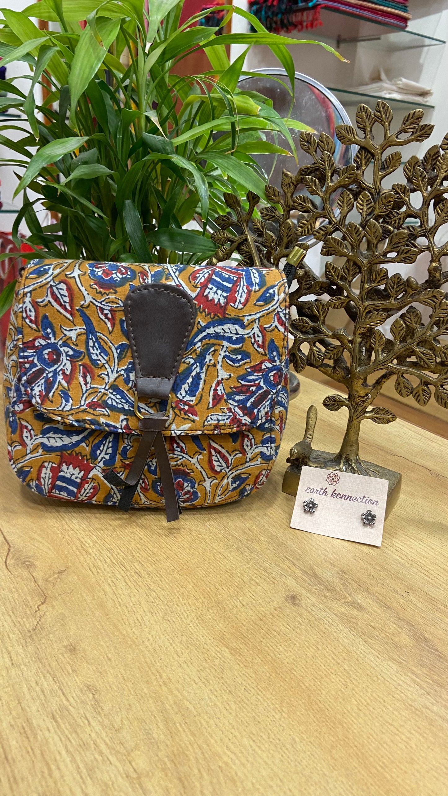 Hand Block Printed Sling Bag