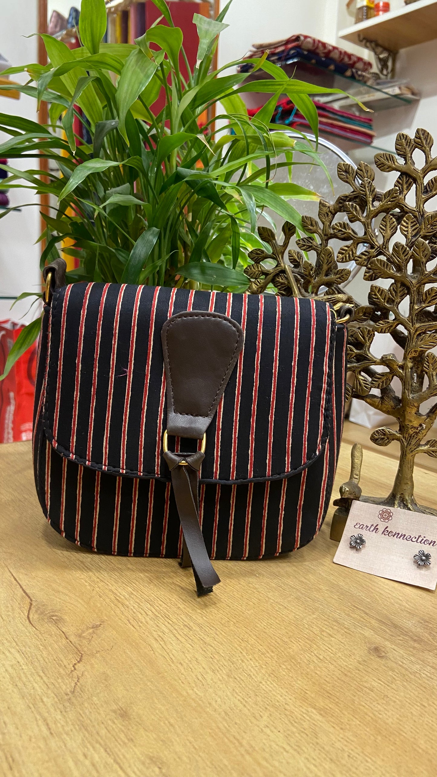 Hand Block Printed Sling Bag