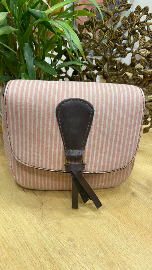 Hand Block Printed Sling Bag