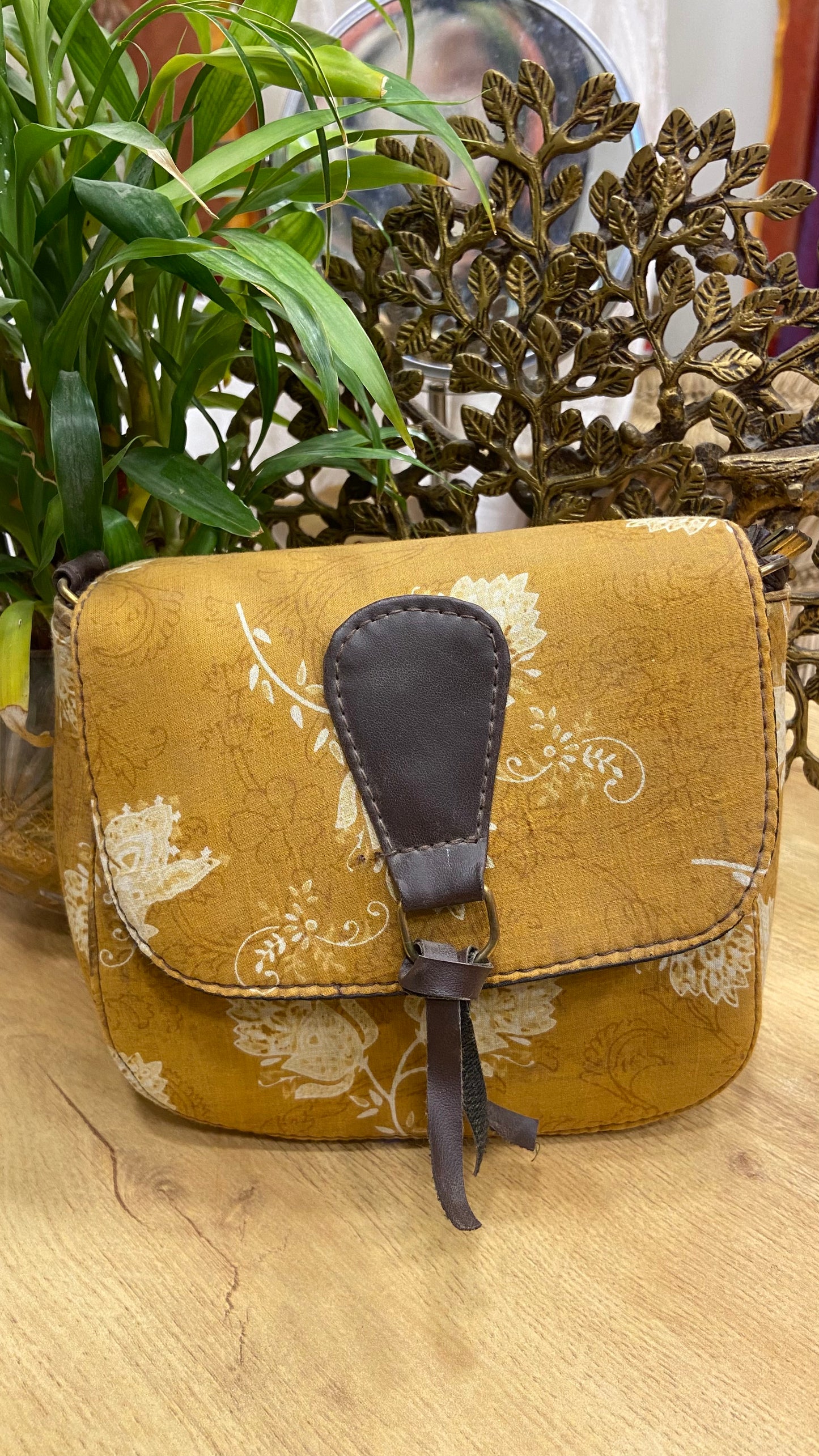 Hand Block Printed Sling Bag