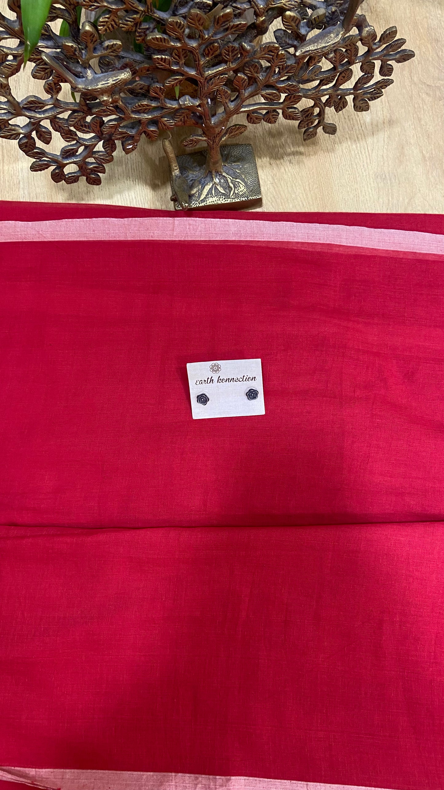 Mulmul cotton saree