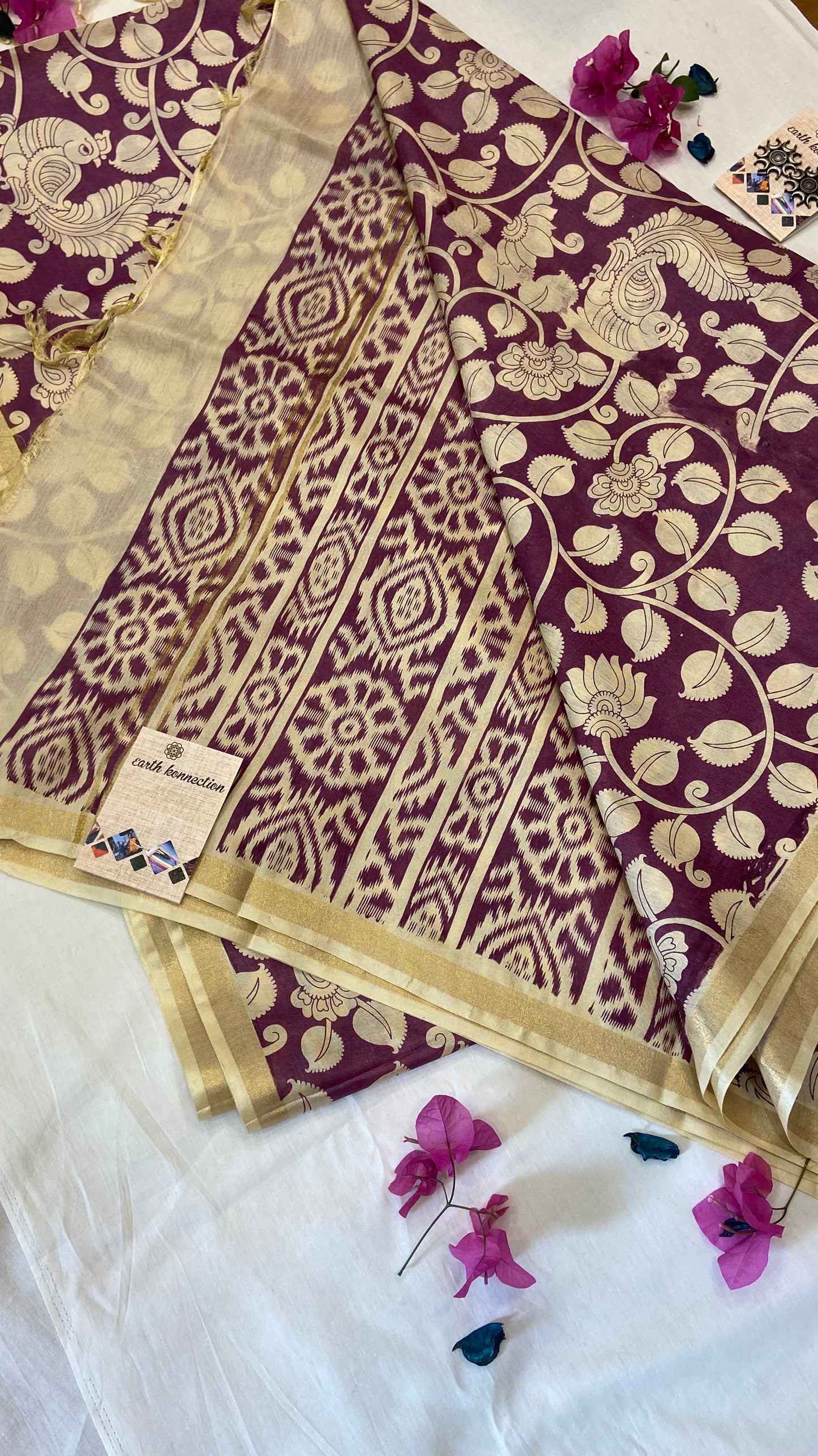 Pure cotton silk saree