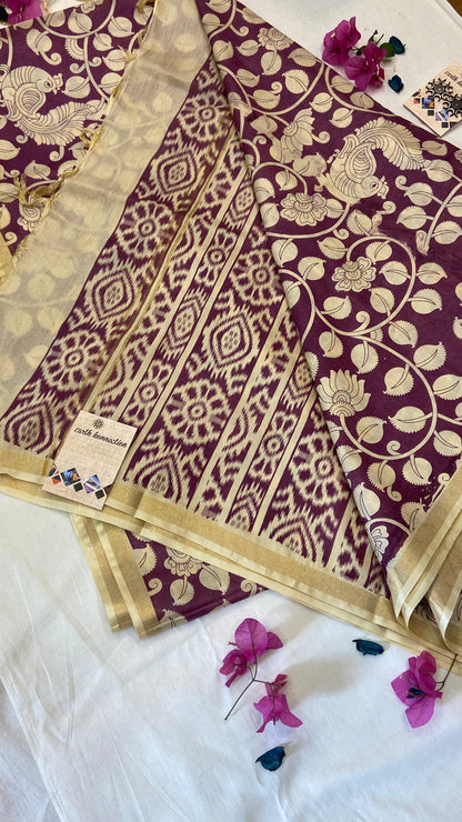 Pure cotton silk saree