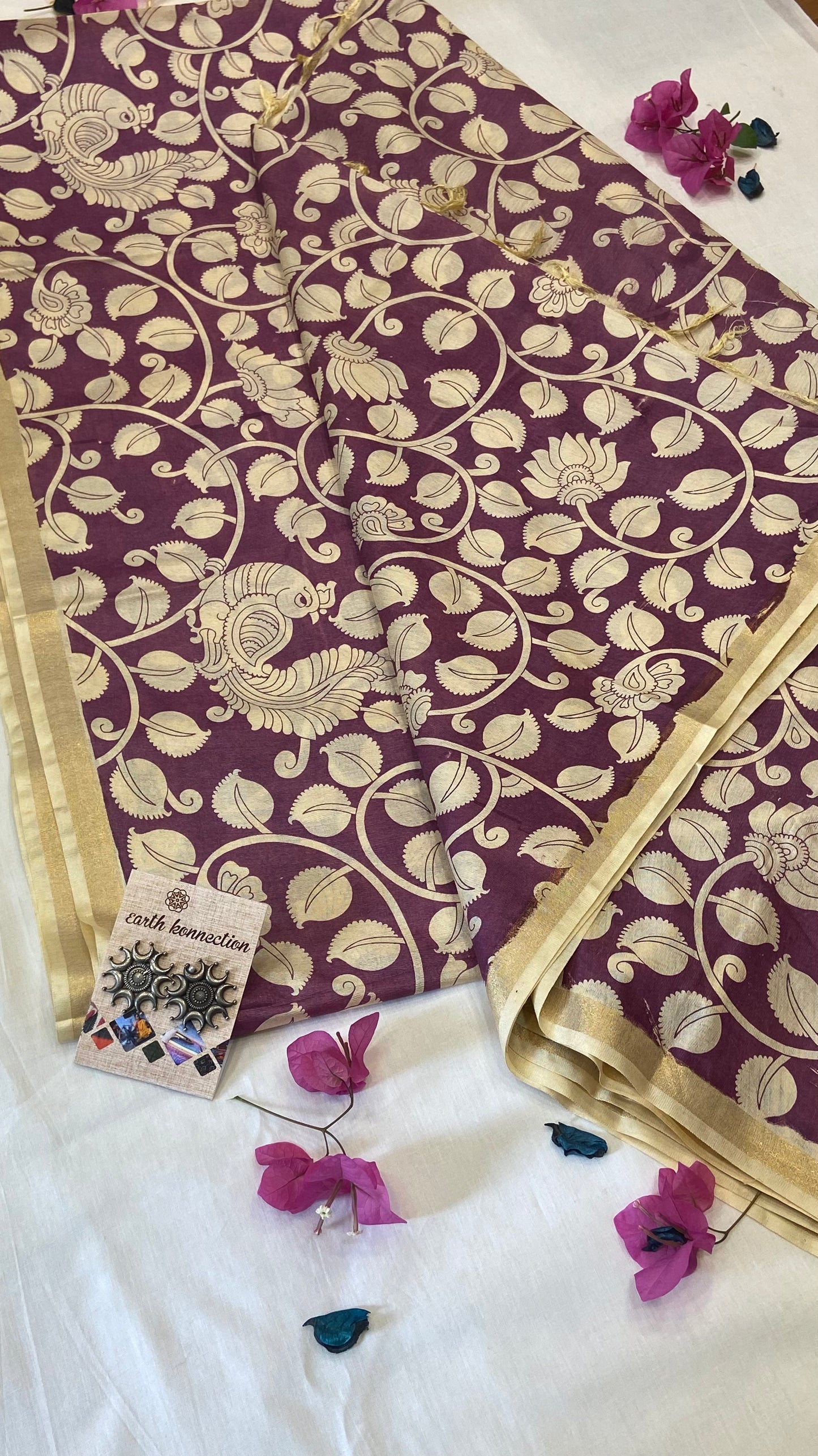 Pure cotton silk saree