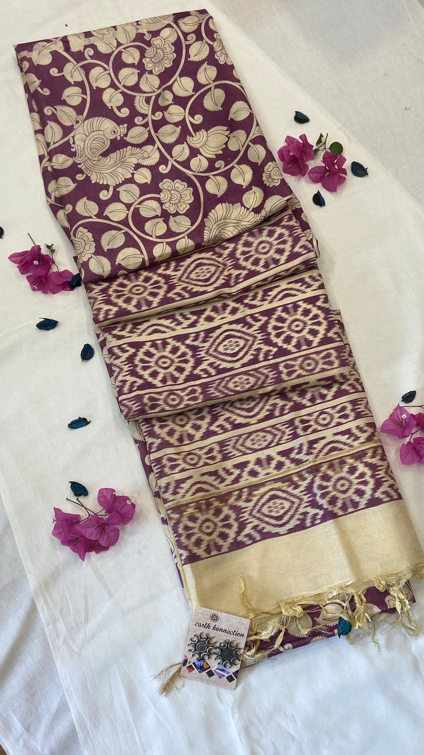 Pure cotton silk saree