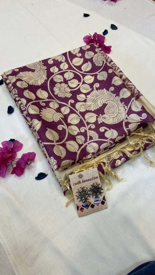 Pure cotton silk saree