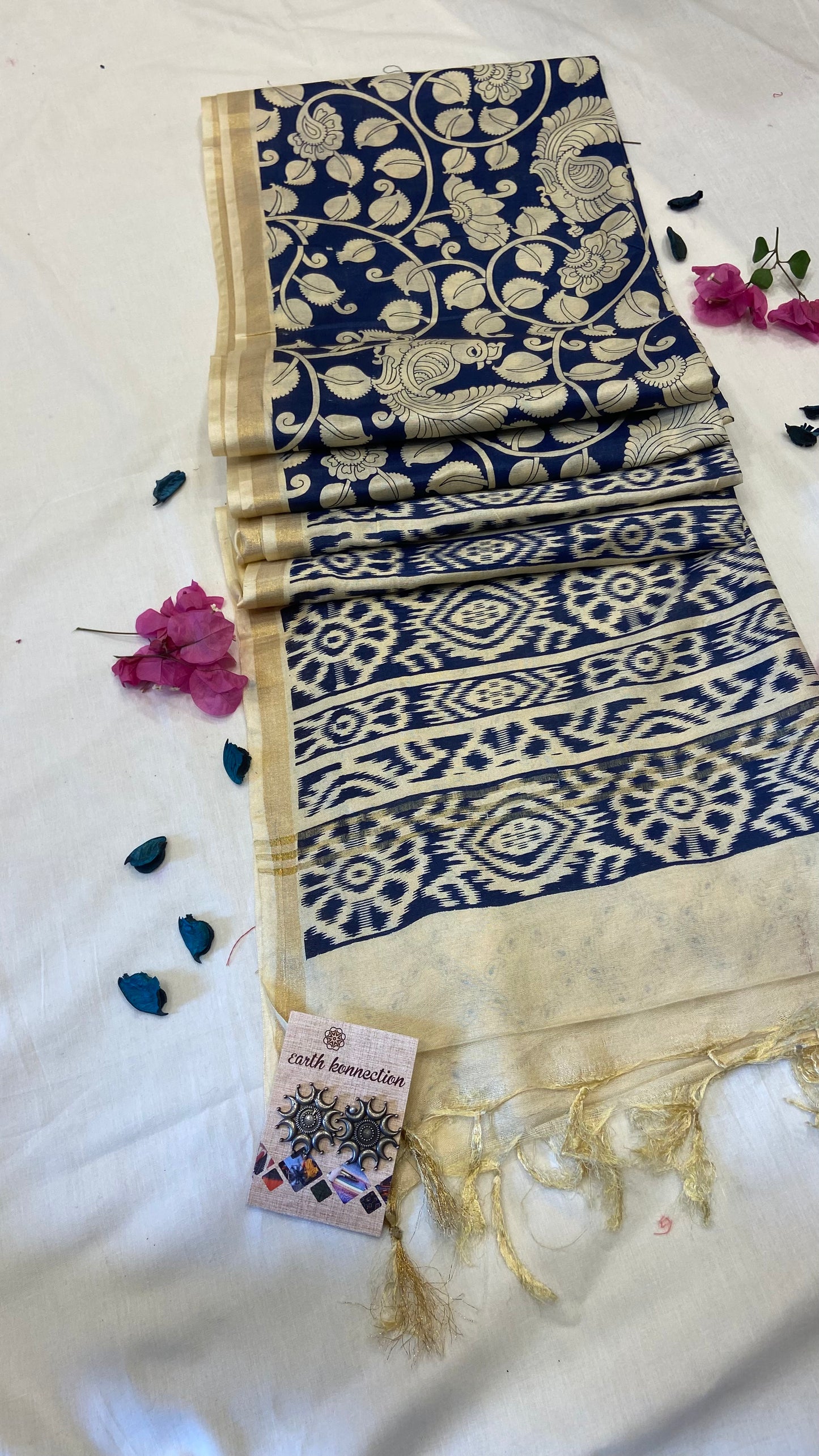 Pure cotton silk saree