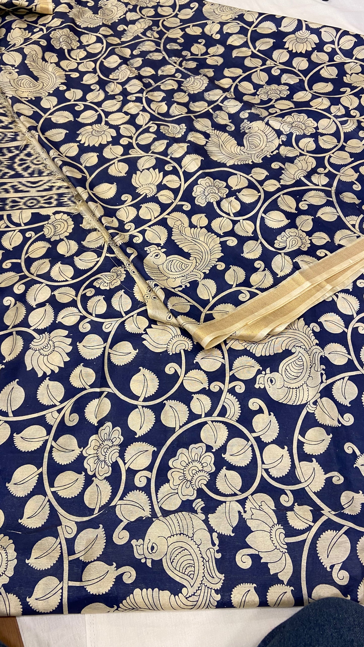 Pure cotton silk saree
