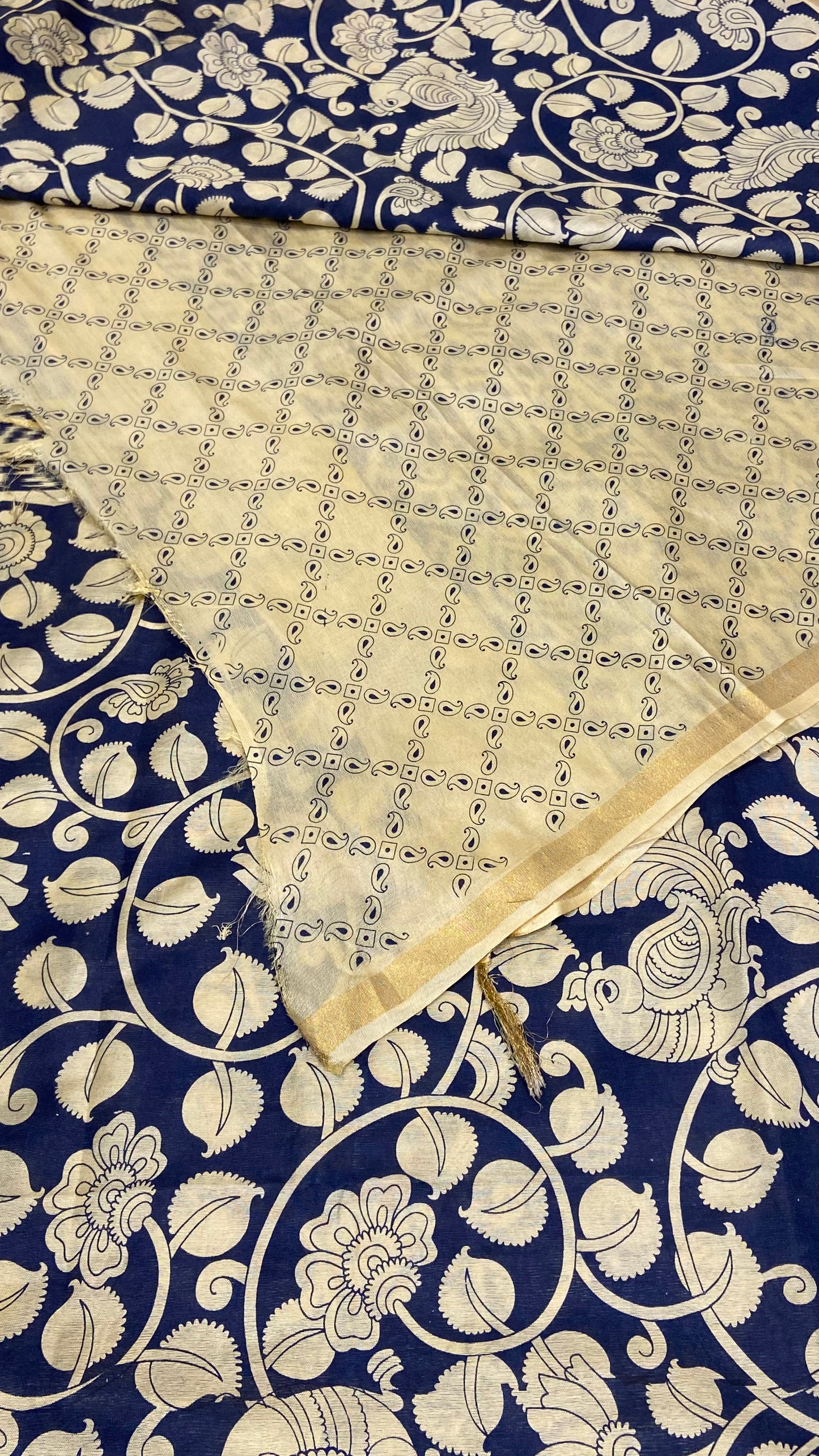 Pure cotton silk saree