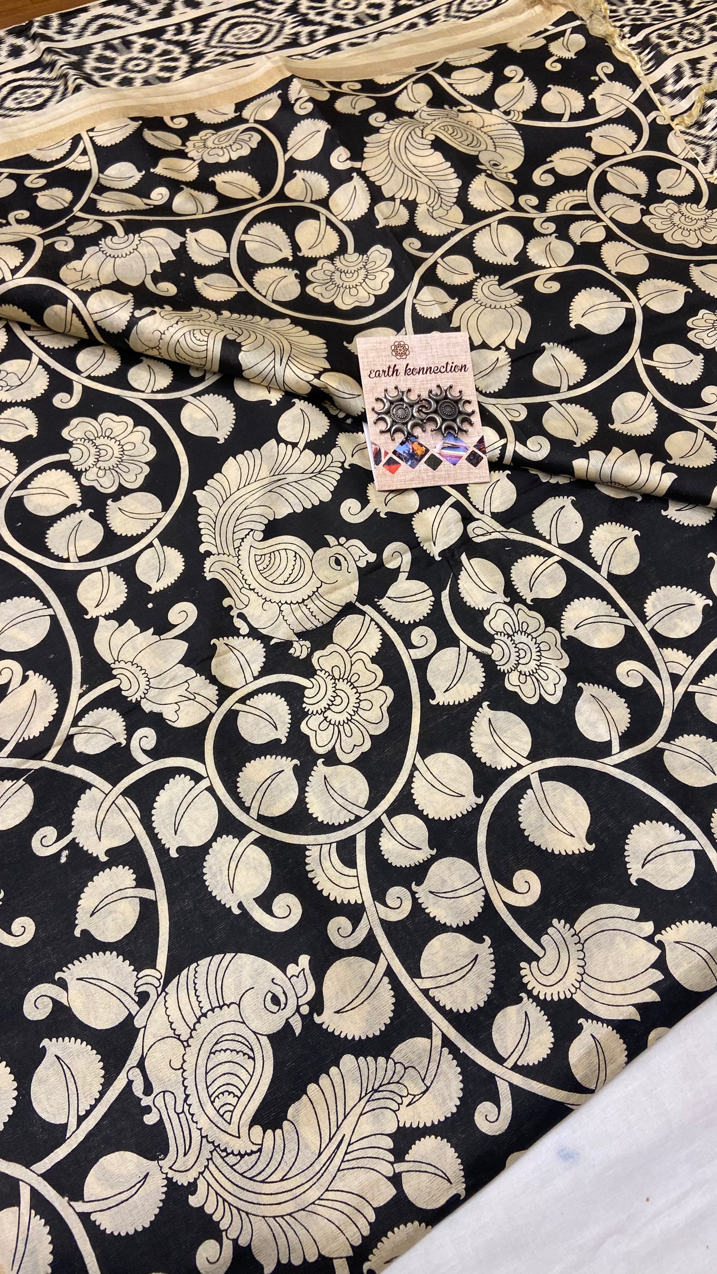 Pure cotton silk saree